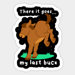 Last Buck Sticker